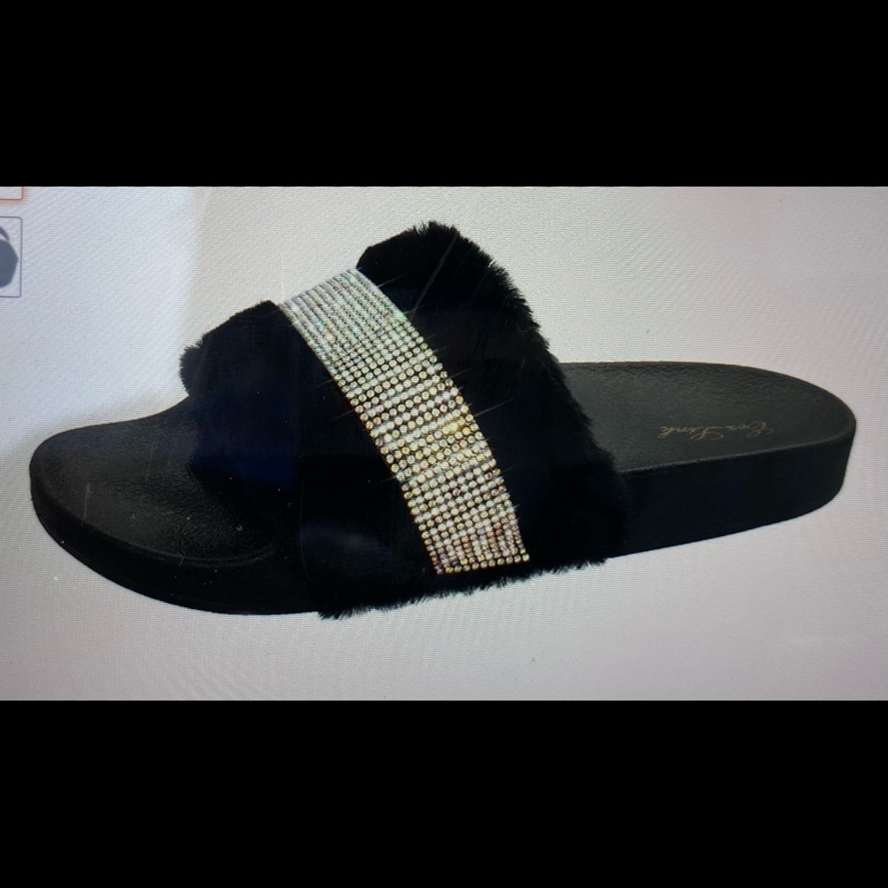 Bling slippers